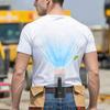 USB Rechargeable Waist Mounted Fan Strong Wind Personal Cooling Fan  Outdoor Travel