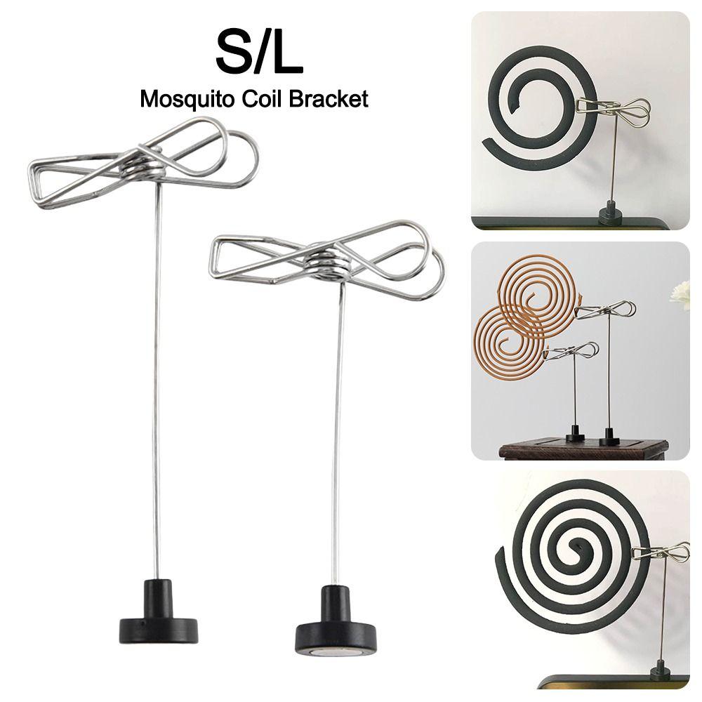 

Magnetic Incense clip Stainless Steel Wood Incense Socket Home Incense Mosquito Repellent L