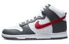 Dunk High Embossed Basketball Grey Red FD0668-001