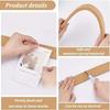 1pcs Bulletin Board Strip 100cm – Self-Adhesive, Frameless Cork for Office, School, Home, Notes, Photos