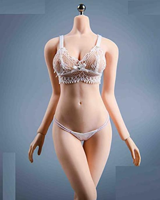 

[TOYBARJAPAN] 16 Scale Figure AccessoriesWhite VSTOYS 21XG84A Beautiful Sexy Fashion Female Bra and Underwear Set (Body and Head Not Included)
