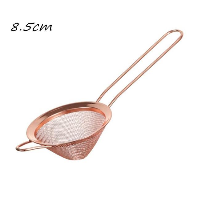 Stainless Steel Cocktail Strainer Fine Mesh Conical Cocktail Filter Sieve for Removing Juice Strainer Bar Tool Tea Strainers
