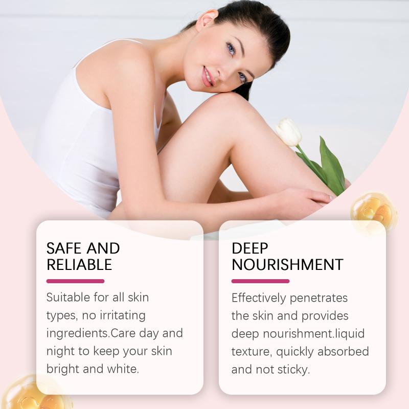 Brightening Body Serum Deep Hydrating Concentrate For Knees Elbows And Dry Areas, Moisturizing Skin Care Formula For Even Tone