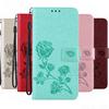 Rose Leather Wallet Flip Case For Huawei Honor 90 70 Lite X6 X7A X8A X9A X8B X9B X7B Nova Y90 Y61 11i 12i 12S 12 SE Magic6 Cover