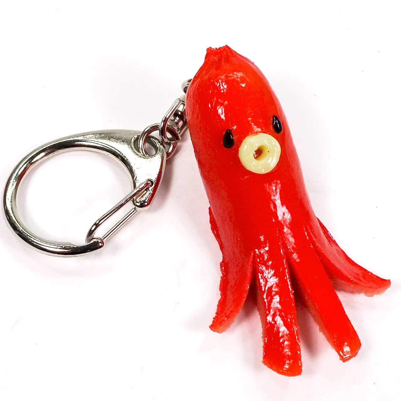 

stomach will rumble every time you look at Octopus Sausage Food Sample Keychain Gift 316K Coconut Accessories [Your it] - Cute, Funny, Souvenir, -