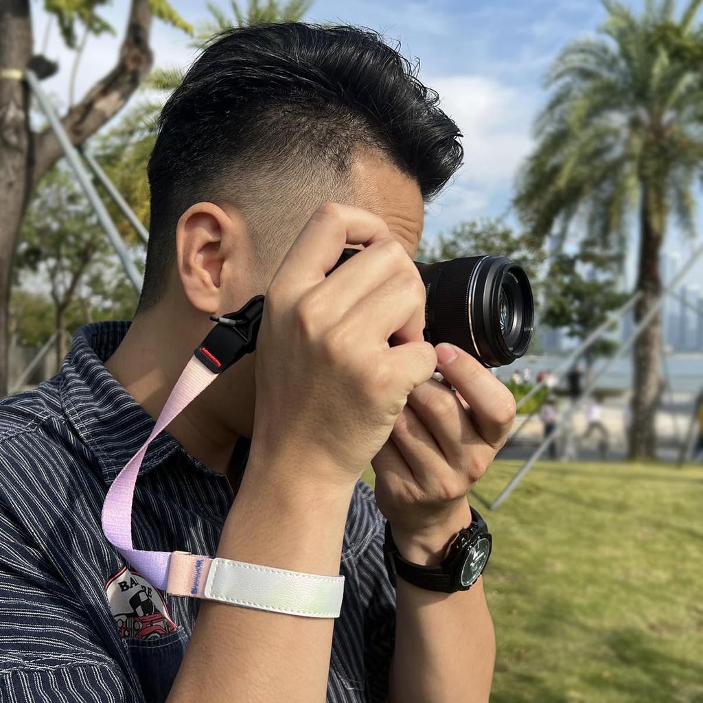 AooCare Camera Wrist Camera Hand Camera Strap Strap, Strap, (Aurora)