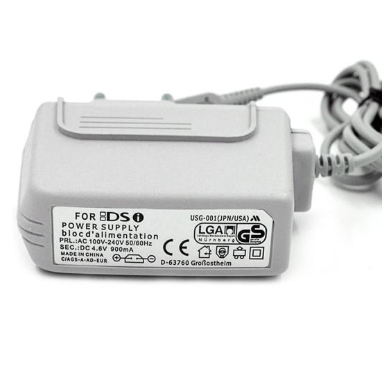 Carregador de Energia para 3DSLL/3DS/NDSI/NDSIL/NDSIL/3DS AC 100V-240V 50/60Hz Adaptador de Carregamento de Parede para Console de Jogo de Viagem Doméstica