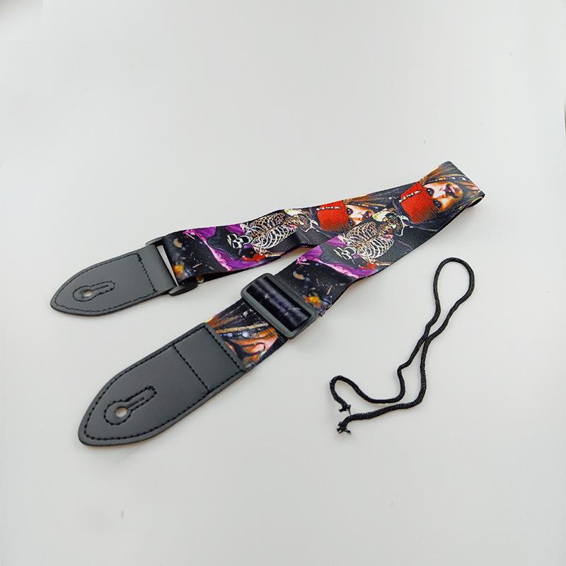 Polyester Gitarren-Schultergurte im Ethno-Stil für E-Gitarren & Akustikgitarren