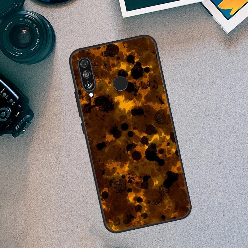 Tortoiseshell Tortoise Shell For Huawei Nova 7i 8i 11i 12i  9 10 SE 11 Pro Y60 Y70 Y90 Y61 Y91 Y72 Y73 P40 P30 Lite Case