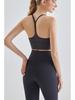 Lulu Women's Nude Feel Sports Yoga Camisole - Elastic, Shockproof, Thin Strap.