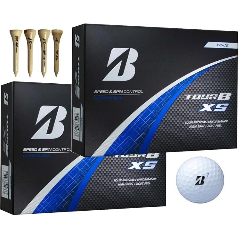 

bridgestone golf ball TOUR B X XS 2024 model 2 dozen With bonus (XS_White_2 dozen)