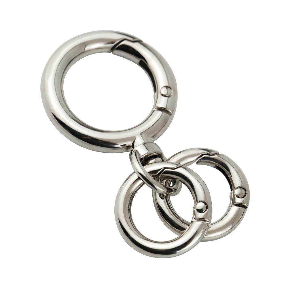 FUSSED Motorcycle Key Chain, Bicycle Key Ring, Car Keychain, Carabiner Hook, Lightweight, Long Lasting,