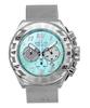 Racing Stainless Steel Turquoise Dial Quartz 47202 Men's Watch