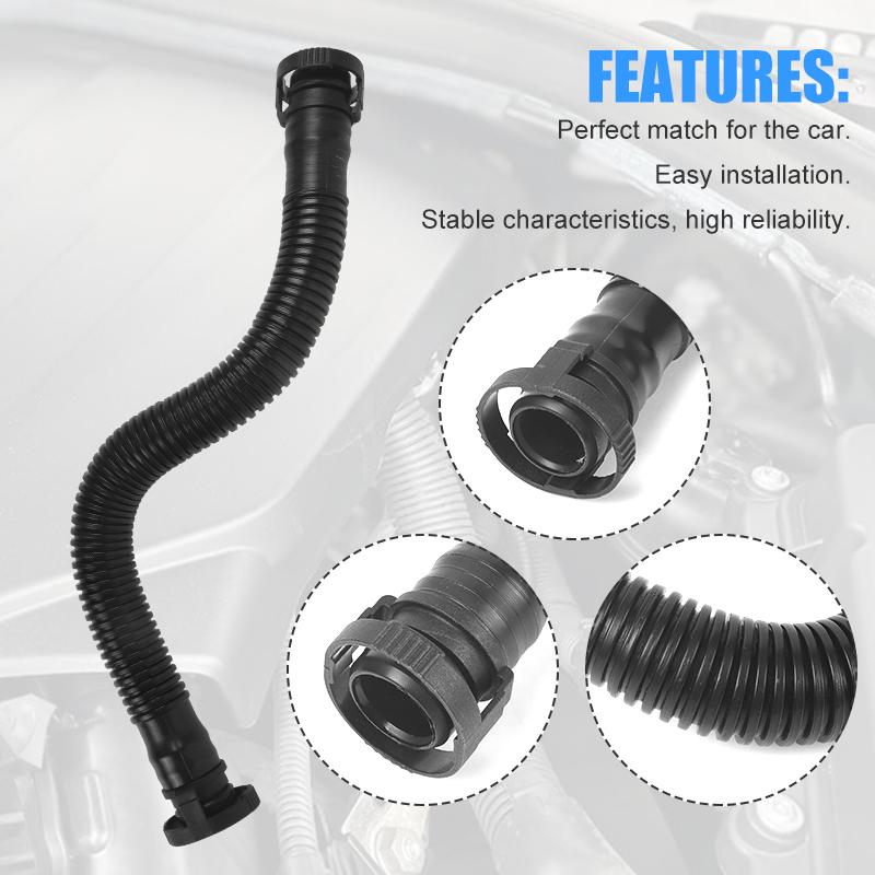 Auto Cylinder Head Crank Case Breather Pipe Air Intake Hose For BMW F20 F21 F30 F31 Car Replacement Accessories 11157608144