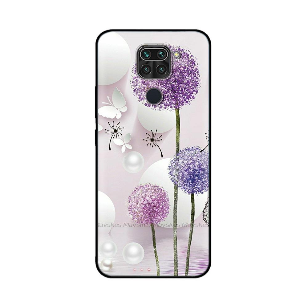 Cute Panda Back Cover For Redmi Note 9 Case For Xiaomi Redmi Note 9 Cases Note9 Soft Liquid Silicone Full Coverage Phone Case