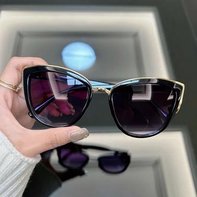 Cat Eye Retro Sunglasses Women Men Designer Outdoors Vintage Sun Glasses Female Male Fashion Mirror Punk Shades