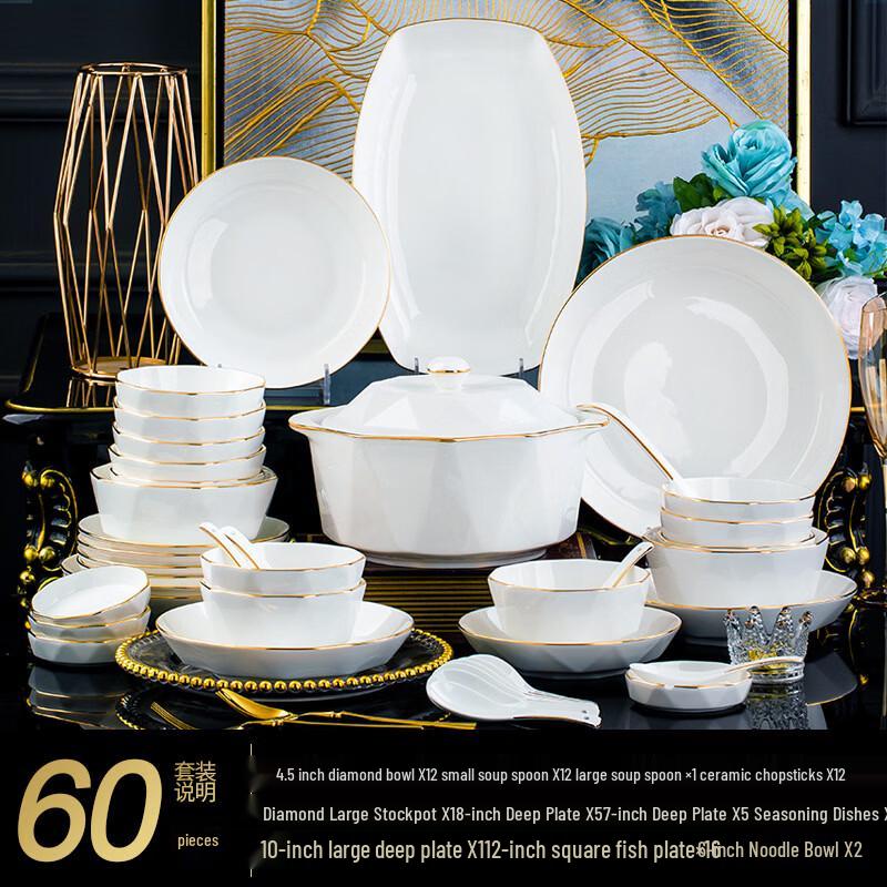 Kangfutao Jingdezhen Bone China Servies Collectie