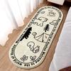 Puppy Bedside Carpet Bedroom Strip Cartoon Children's Room Floor Mat Bed Front Small Master Bedroom Living Room Mat Bay Window Mat
