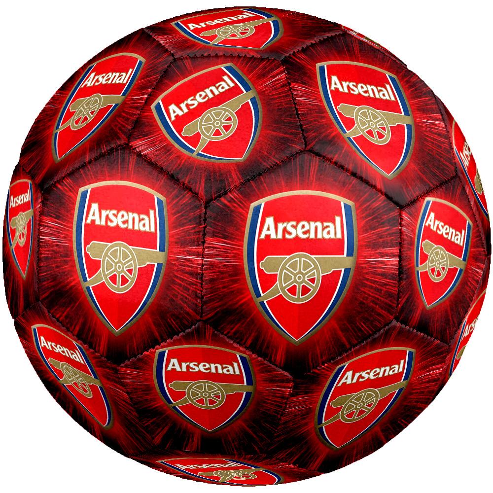 Arsenal Football Club Crest Soccer Ball Size 5 Football Machine-Stitched Indoor/Outdoor Training and Matches Ideal for Soccer Enthusiasts