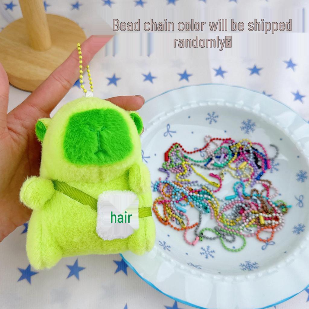 Pingente Capivara Chaveiro de Pelúcia - Presente de Aniversário Boneca de Pano