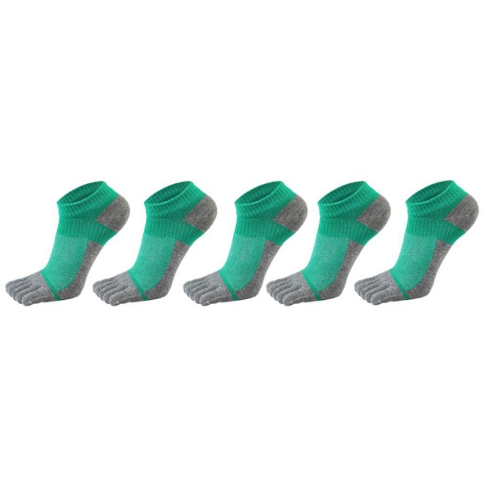 Cotton Shaping Socks Anti Friction No Show Ankle Socks Five Finger Socks Ankle Socks Men's Socks