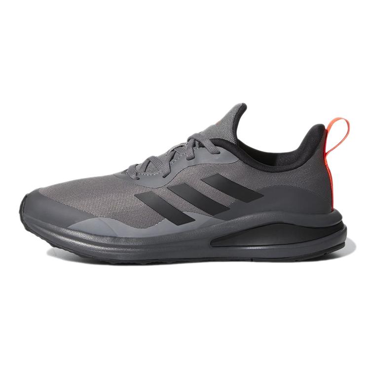 New Adidas Fortarun Lace Running J Low Top Kids' Running Shoes Smoke Gray Teenagers GY7598