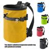 Bouldering Chalk Bucket  & Zippers Pockets Rock Climbing Chalk Bag Magnesia Pouches Nonslip Chalk Bag Easy Use