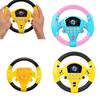 Children's Interactive Steering Wheel Toy Simulated Car Driving Experience Educational Early Learning Toy Tiktok Popular Toy