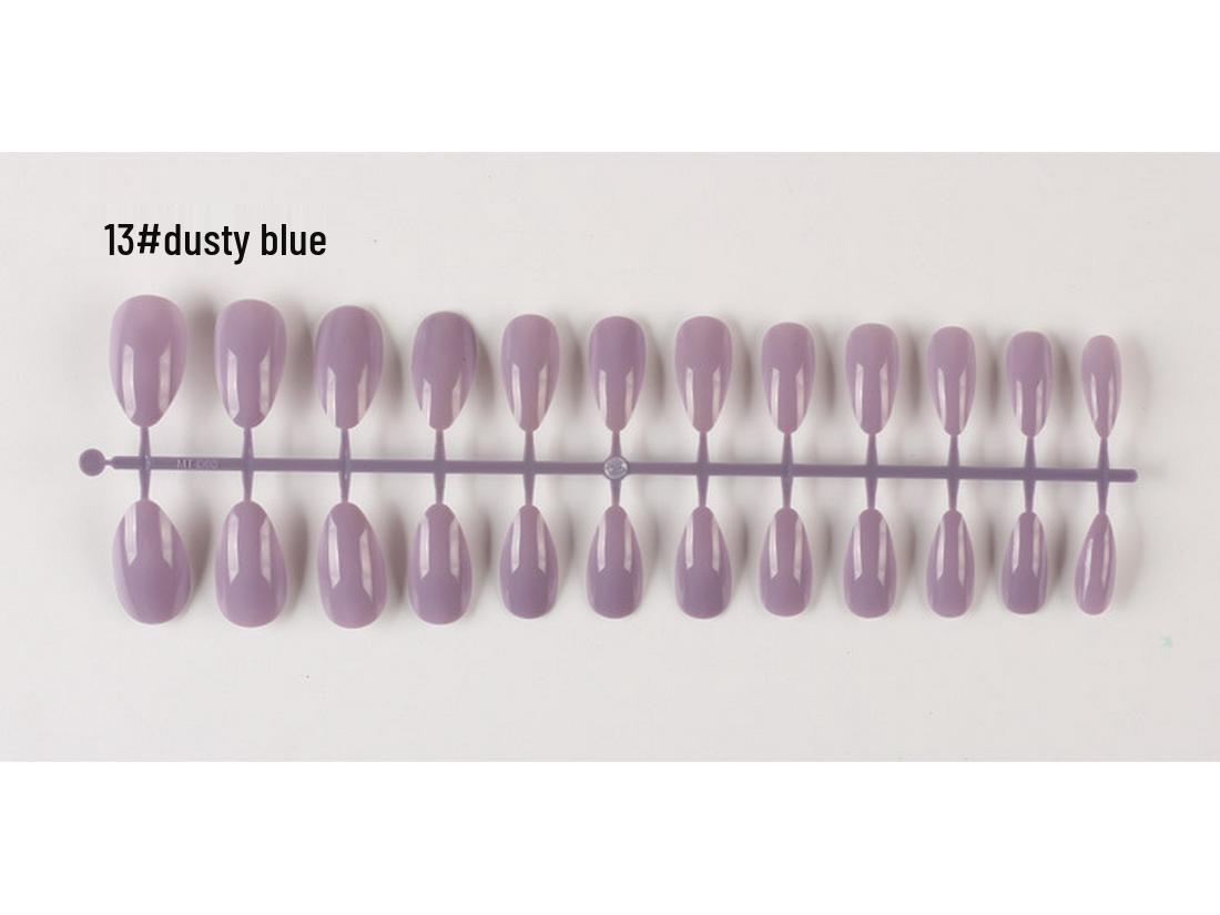 

Короткие каплевидные типсы с крючком орла, заостренные, 24 шт., полное покрытие, чистый нейл-арт