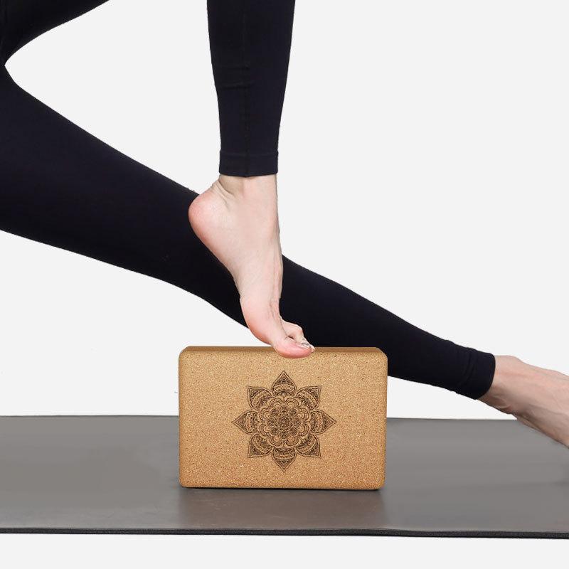 Yoga Brick High Density Non Slip Foam With Mandala Design For Fitness And Massage