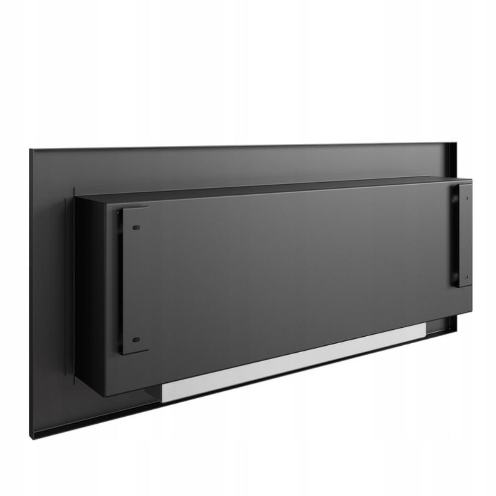 Seinale paigaldatav Bioetanool kamin DELTA SLIM must TÜV 