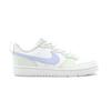 Nike Court Borough 2 Cyan Dusty Purple Leather Cushioning Abrasion Resistant Slip Resistant Low top Skateboard Shoes BQ5448-100(Team1855 )