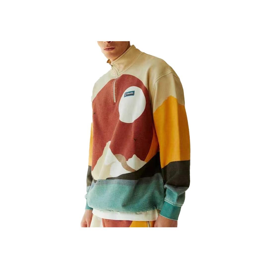 

Kith For Columbia Quarter Zip Sanguine Men Tops Multi-Color KHM030463-810 XL