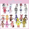 Five Nights At Freddy's Actionfiguren-Set Hochwertiger Kunststoff Umweltfreundliches Spielzeug für Kinder