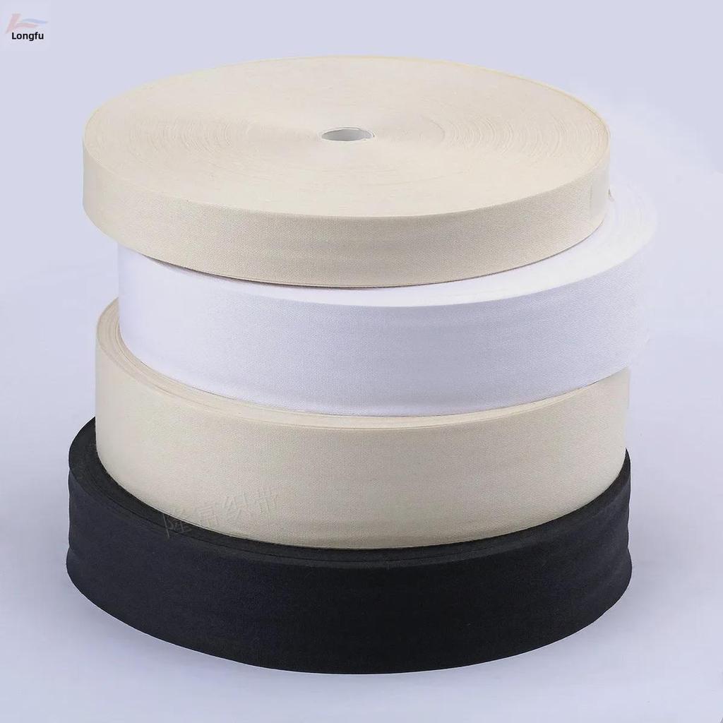 White Fragrance Style Cotton Belt, 1-9cm Wide, Plain Weave