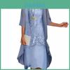 Elegant Lace Chiffon Dress Twopiece Set Summer Fashion For Women