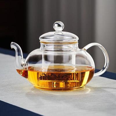 Tetera de vidrio de borosilicato