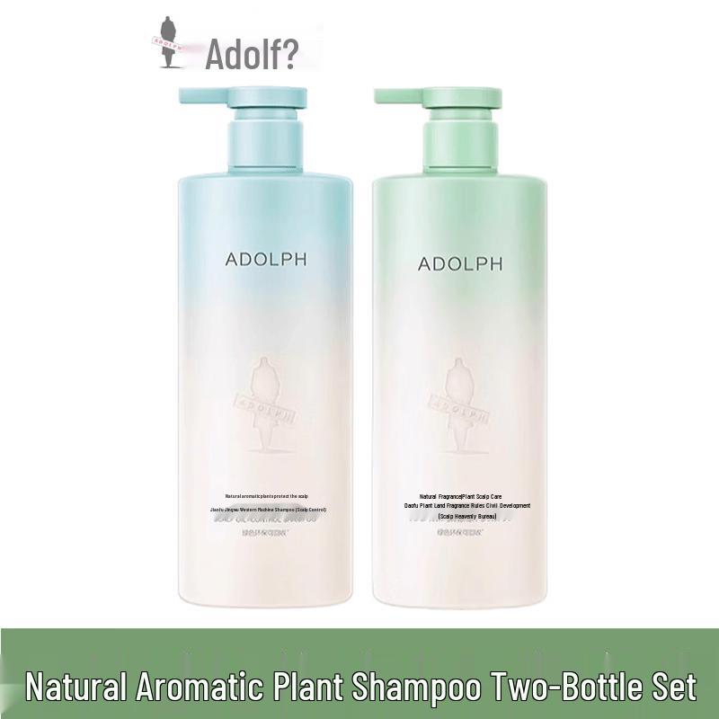 Adoufu Natural Fragrance Oil Control & Anti-Dandruff Shampoo Set