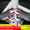 3 In 1 Floor Drain Cover,Washing Machine Floor Drain Cover,Anti-Overflow Deodorant,Garage Floor Drain Shower Drain Cover