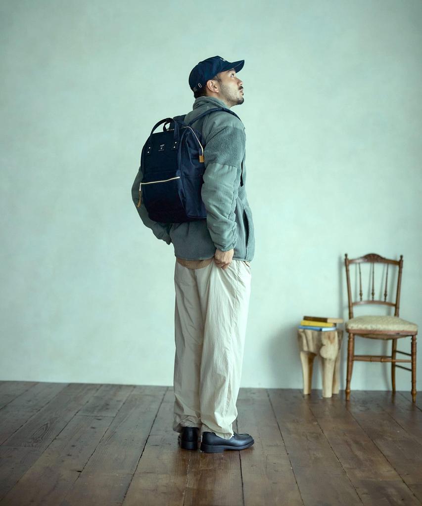 Base Rucksack Aufbewahrung CROSS BOTTLE ATB0193Z Marineblau [Anero] (R)/A4-Basis/Wasserabweisend/Multi-Speicher/PC