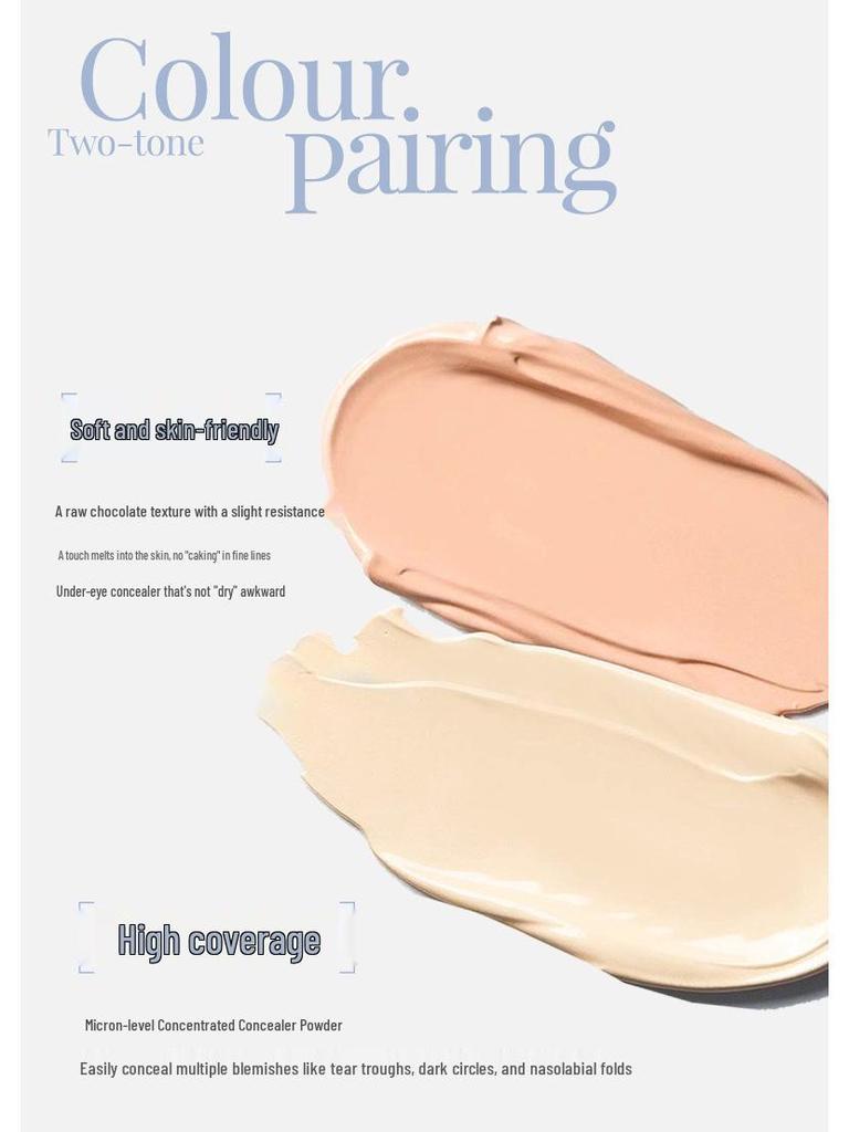 NOVO Cloud Fat Cream Glow Cushion Foundation & Concealer: Langanhaltend, Wasserdicht, Schweißfest, Weichzeichner-Effekt, Wischfest.