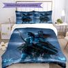Set Biancheria da Letto Avatar 3 Pezzi Copripiumino Chiusura Include 1 Copripiumino e 2 Federe, Morbido e Confortevole per Tutte le Stagioni.