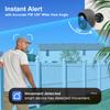 S1B Tuya Smart Life APP Battery Powered IP65 Outdoor WIFI 3MP Surveillance Siren CCTV PIR Motion Detect Camera Alexa Google