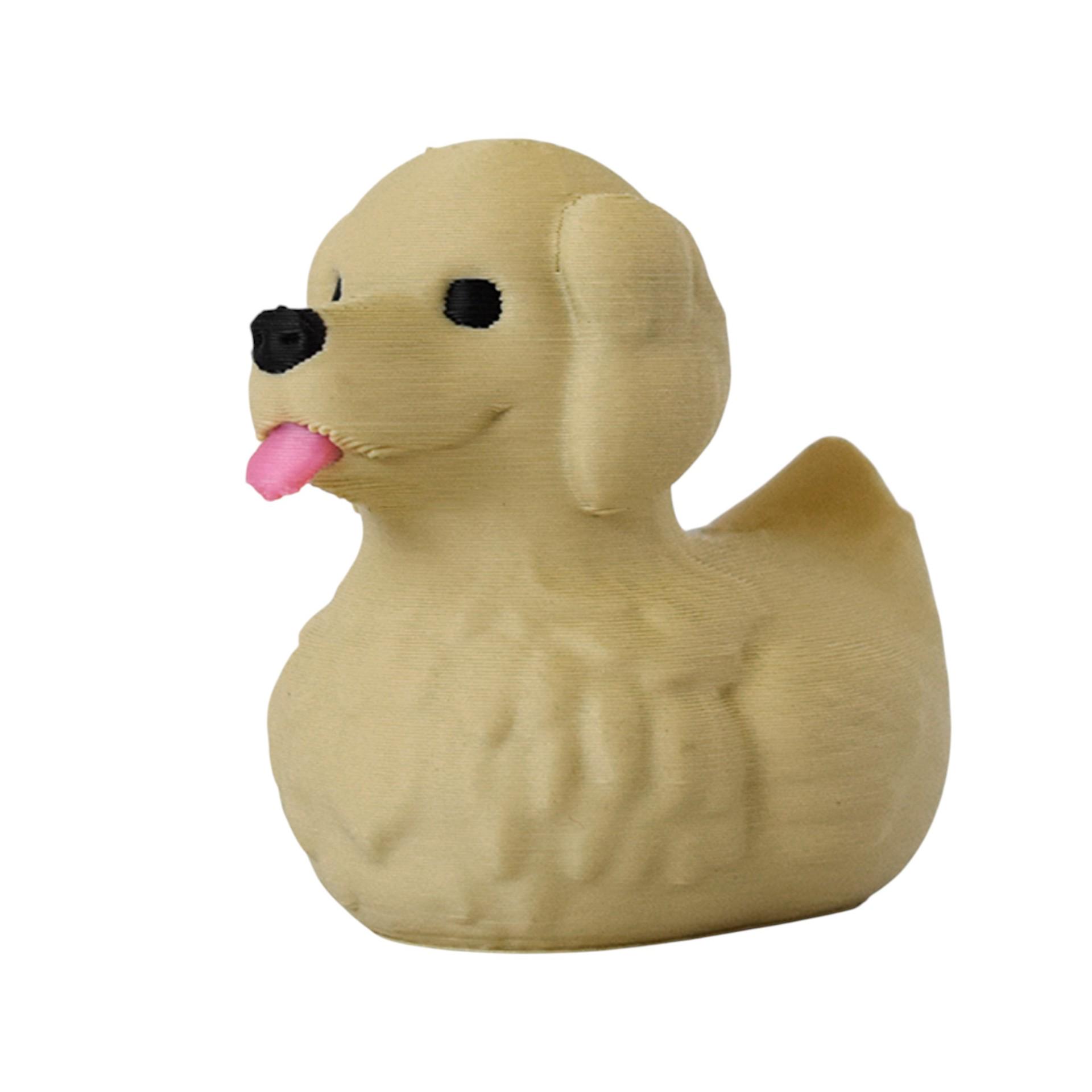 3D Printed Dog Duck Series Halloween Desktop Ornament Khaki
