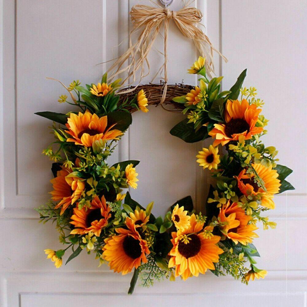 High Quality Rattan Christmas Artificial Vine Ring Xmas Party Decor Photography Prop Wreath Rattan Wicker DIY Garland Xmas