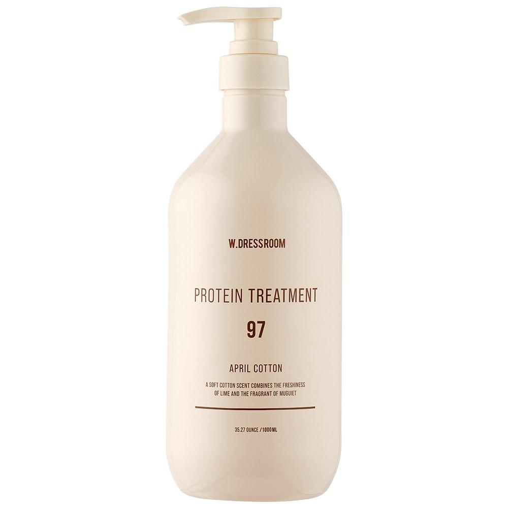 W.Dressroom Protein Hair Loss Relief Treatment No. 97 April Cotton 1L 1 pcs