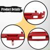 1/12 RC Car Front Rear Bumpers Guards Accessories Aluminum Replacement Sturdy for 300 DIY Accs