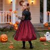 Girls Witch Costume Dress for Halloween House Party