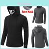 Comfortable Men's Drawstring Pullover Hoodie Sweater With Moisture Wicking
