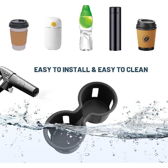 2026 Passport Center Console Cup Holder,For 2026 Honda Passport Accessories TPE Material Cupholder Coaster Liner Compatible With 2026 Honda Passport